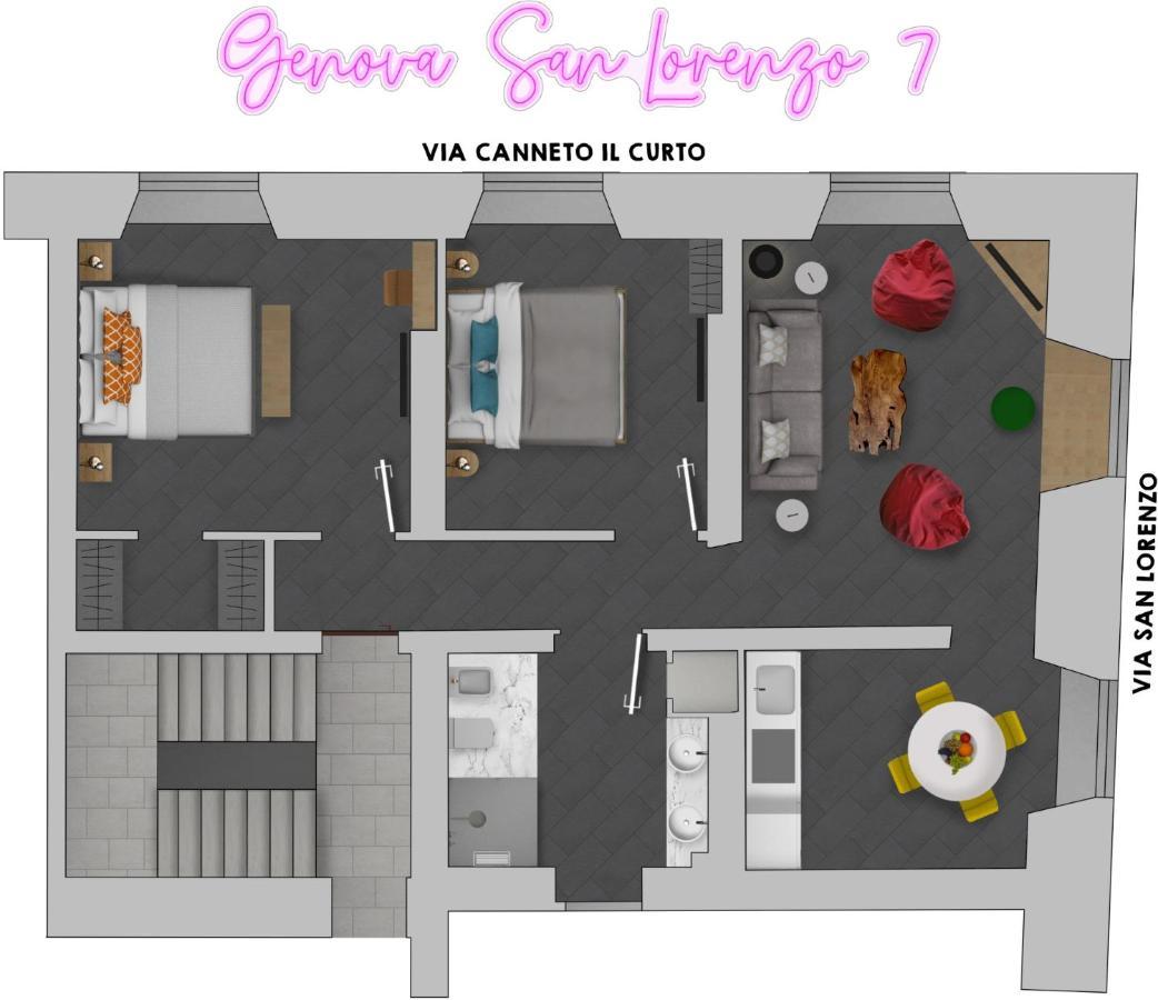 Apartamento Genova San Lorenzo 7 Exterior foto